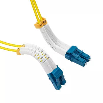 Cabo de fibra ótica/InfiniBand Lanview LVO231407-FLEX 2 m LC LC/LC amarelo
