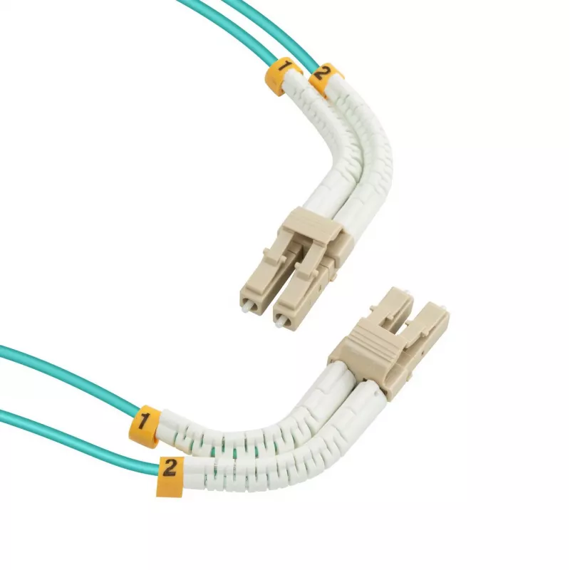 Cabo de fibra ótica/InfiniBand Lanview LVO231469-FLEX 1 m LC LC/LC aqua