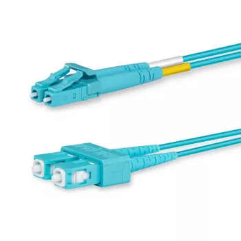 Cabo de fibra ótica/InfiniBand Lanview LVO231477 1 m 2x LC 2x SC aqua