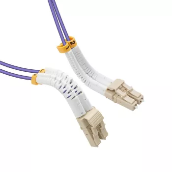 Cabo de fibra ótica/InfiniBand Lanview LVO231810-FLEX 1 m LC LC/LC lilás