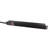 Lanview LVR-3MUK-SW-UK6 Unidade de distribuição de energia (PDU) 6 saídas AC 1.4U preto