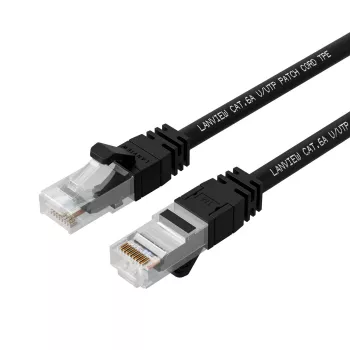 Lanview LV-SFTP6A005B Cabo de rede preto 0,5 m S/FTP (S-STP)
