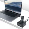 StarTech.com M2-HDD-DUPLICATOR-N1 duplicador e dock autónomo 1:1 para unidades M.2 NVMe (PCIe), até 90 GB/min, USB-C 20 Gbps, de dois compartimentos, em conformidade com TAA