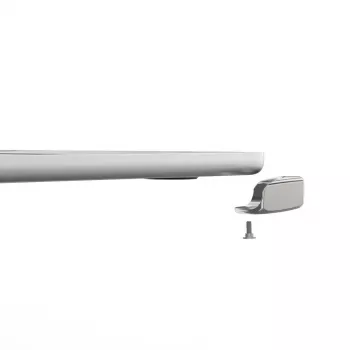 Compulocks Ledge para MacBook Air 13 polegadas M2 e M3 com fechadura de chave Prateado