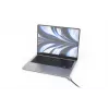 Compulocks Ledge para MacBook Air 13 polegadas M2 e M3 com fechadura de chave Prateado
