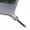Compulocks Ledge para MacBook Air 13 polegadas M2 e M3 com fechadura de chave Prateado