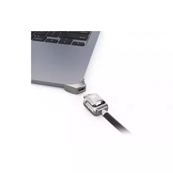 Compulocks Ledge para MacBook Air 13 polegadas M2 e M3 com fechadura de chave Prateado