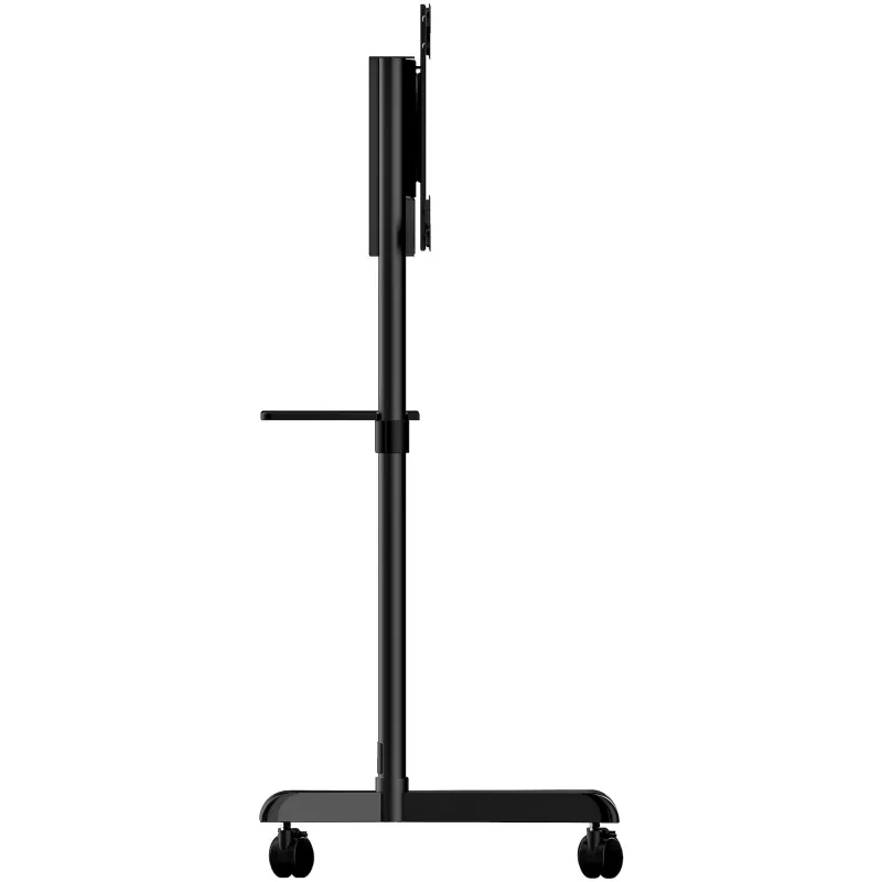 StarTech.com Carrinho de TV móvel - Suporte de TV rolante portátil para ecrã VESA de 37-70 polegadas (154lb/70kg) - Suporte de TV com prateleira e compartimento de arrumação - Ecrã giratório/inclinável - Suporte de TV universal sobre rodas