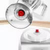 Robot de cozinha Bosch MC812S814, 1250 W, taça de 3,9 l, Aço inoxidável/Branco, velocidade contínua, botão rotativo