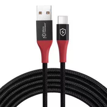 Microconnect MC-AUSBC-SC Cabo USB 1,5 m USB A USB C Preto