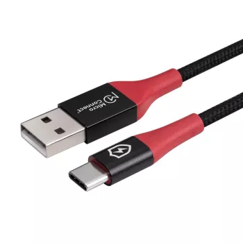Microconnect MC-AUSBC-SC Cabo USB 1,5 m USB A USB C Preto