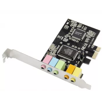 Microconnect MC-CMI6CH-PCIE Placa de som interna 5.1 canais PCI-E