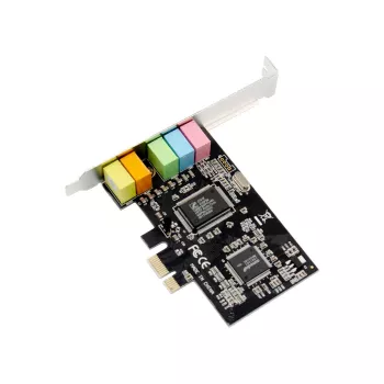 Microconnect MC-CMI6CH-PCIE Placa de som interna 5.1 canais PCI-E
