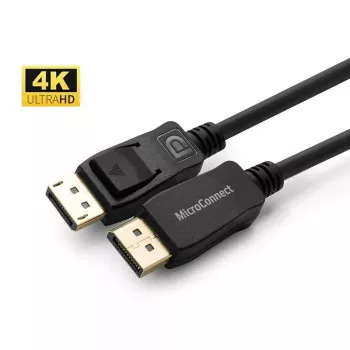 Cabo DisplayPort Microconnect MC-DP-MMG-1500 15 m preto