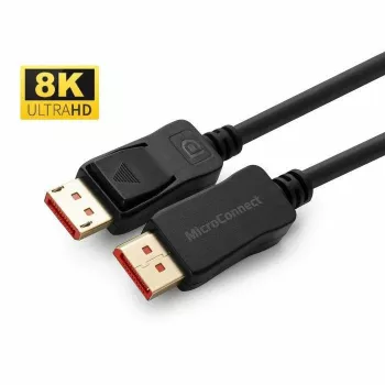 Cabo DisplayPort Microconnect MC-DP-MMG-500V1.4 5 m preto