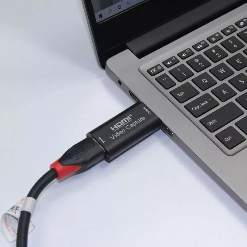 Adaptador gráfico USB Microconnect MC-GEN-CH 3840 x 2160 píxeis preto