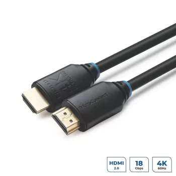 Cabo HDMI Microconnect MC-HDM191920V2.0 20 m 4K 10,2 Gbit/s