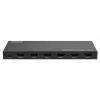 Comutador de vídeo MicroConnect MC-HDMISWITCH0501-4K 4K 60Hz metal preto