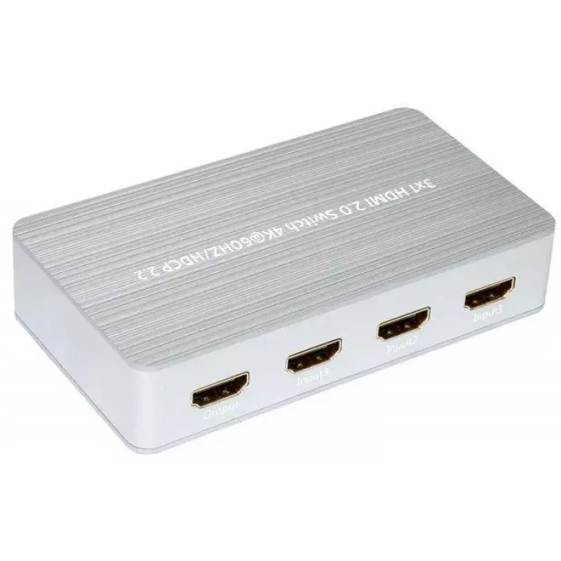 Comutador de vídeo Microconnect MC-HMSW301B HDMI