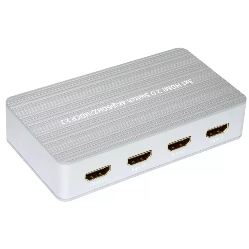 Comutador de vídeo Microconnect MC-HMSW301B HDMI