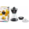 Espremedor de citrinos Bosch MCP72GPB — espremedor elétrico, aço inoxidável, recipiente de sumo de 1 litro, preto