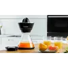 Espremedor de citrinos Bosch MCP72GPB — espremedor elétrico, aço inoxidável, recipiente de sumo de 1 litro, preto