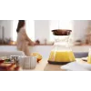 Espremedor de citrinos Bosch MCP72GPB — espremedor elétrico, aço inoxidável, recipiente de sumo de 1 litro, preto