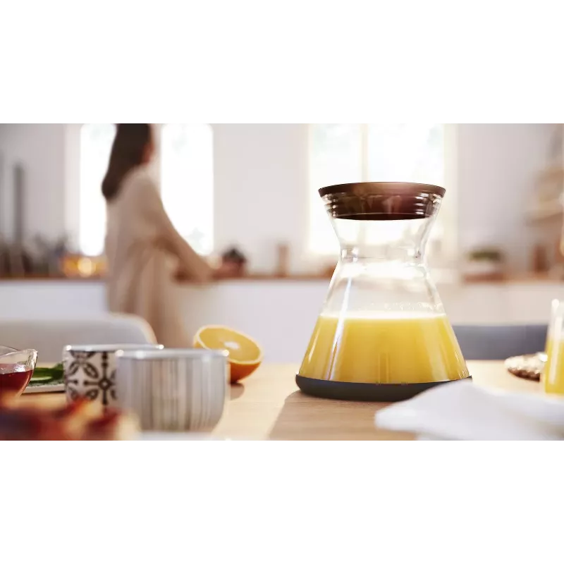 Espremedor de citrinos Bosch MCP72GPB — espremedor elétrico, aço inoxidável, recipiente de sumo de 1 litro, preto