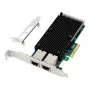 Microconnect MC-PCIE-X550 placa de rede interna Ethernet 10000 Mbit/s