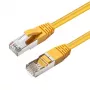 Cabo de rede Microconnect MC-SFTP6A10Y amarelo 10 m Cat6a S/FTP (S-STP)