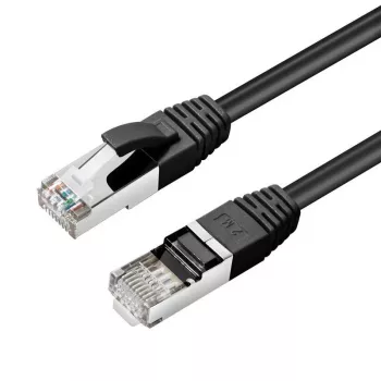 Cabo de rede Microconnect MC-SFTP6A15S preto 15 m Cat6a S/FTP (S-STP)