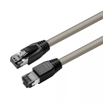Microconnect MC-SFTP80025 Cabo de rede cinzento 0,25 m Cat8.1 S/FTP (S-STP)