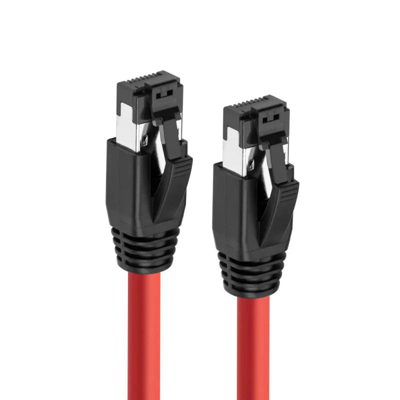 Cabo de rede Microconnect MC-SFTP802R vermelho 2 m Cat8.1 S/FTP (S-STP)