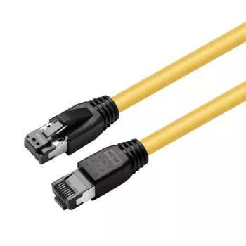 Cabo de rede Microconnect MC-SFTP803Y amarelo 3 m Cat8.1 S/FTP (S-STP)