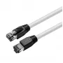 Cabo de rede Microconnect MC-SFTP805W branco 5 m Cat8.1 S/FTP (S-STP)