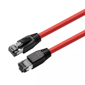 Cabo de rede Microconnect MC-SFTP8075R vermelho 7,5 m Cat8.1 S/FTP (S-STP)