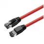 Cabo de rede Microconnect MC-SFTP8075R vermelho 7,5 m Cat8.1 S/FTP (S-STP)