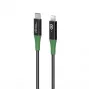 Microconnect MC-SMART USB C-L-2 cabo Lightning 2 m preto, verde