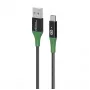 Microconnect MC-SMART USB-A-C-01 cabo USB USB 2.0 1 m USB A USB C preto, verde