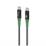 Microconnect MC-SMART USB-C-C-02 cabo USB USB 2.0 2 m USB C preto, verde