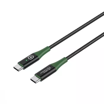 Microconnect MC-SMART USB-C-C-02 cabo USB USB 2.0 2 m USB C preto, verde