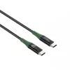 Microconnect MC-SMART USB-C-C-02 cabo USB USB 2.0 2 m USB C preto, verde