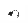 Microconnect MC-USB3.0HDMI adaptador de cabo de vídeo 0,15 m HDMI Type-A (Standard) USB Type-A preto