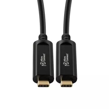 Microconnect MC-USB3.1C15OP cabo USB USB 3.2 Gen 2 (3.1 Gen 2) 15 m USB C preto