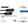 Microconnect MC-USB3.1C15OP cabo USB USB 3.2 Gen 2 (3.1 Gen 2) 15 m USB C preto
