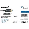 Microconnect MC-USB3.2CA5OP cabo USB USB 3.2 Gen 2 (3.1 Gen 2) 5 m USB A USB C preto