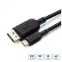 Microconnect MC-USBCDP5 adaptador de cabo de vídeo 5 m USB Type-C DisplayPort preto