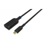 Adaptador de cabo de vídeo Microconnect MC-USBCDP-A 0,2 m USB Type-C para DisplayPort preto