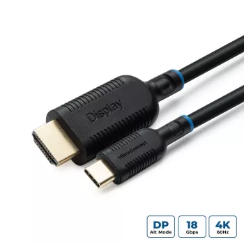 Microconnect MC-USBCHDMI05 adaptador de cabo de vídeo 0,5 m HDMI Type-A (Standard) preto