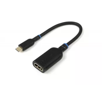 Microconnect MC-USBCHDMI-A adaptador de cabo de vídeo 0,2 m USB C HDMI preto